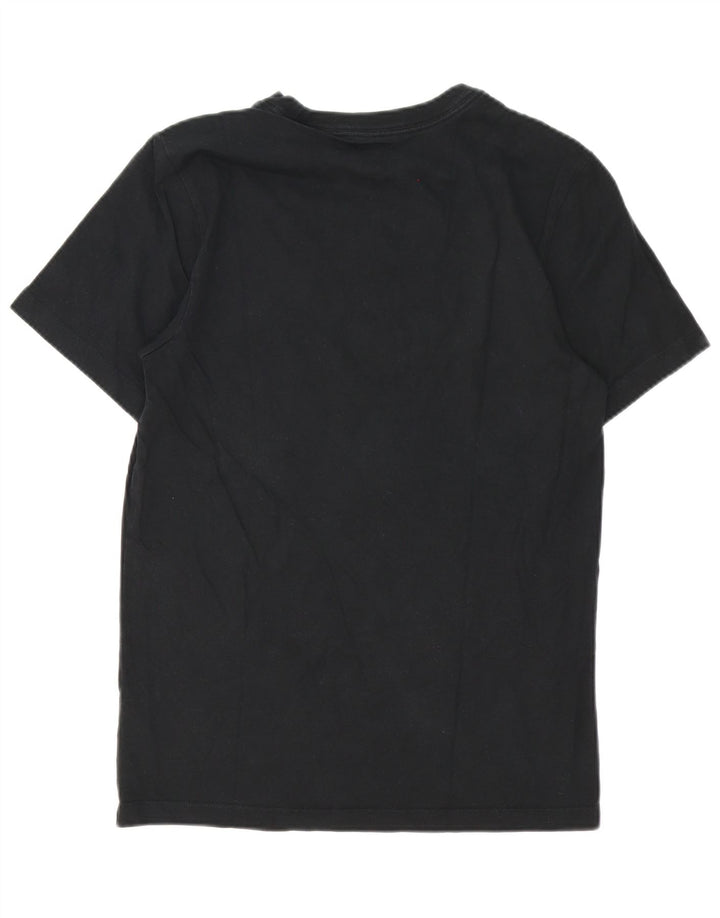 Jordan Mens Graphic T-Shirt Top Small Black Cotton