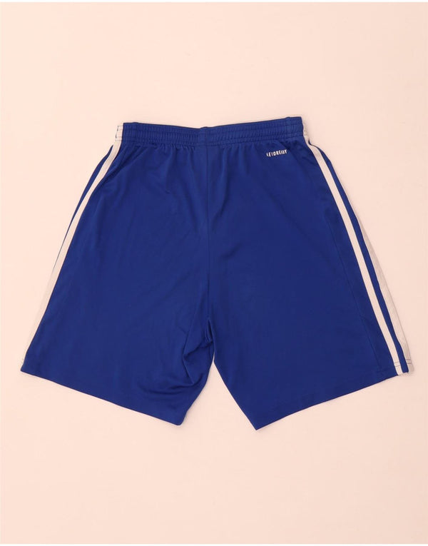 Adidas Mens Aeroready Sport Shorts Small Blue Polyester