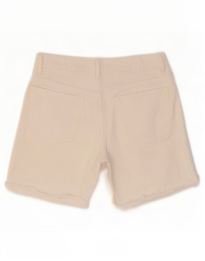 Diesel Womens Denim Shorts W32 Large White