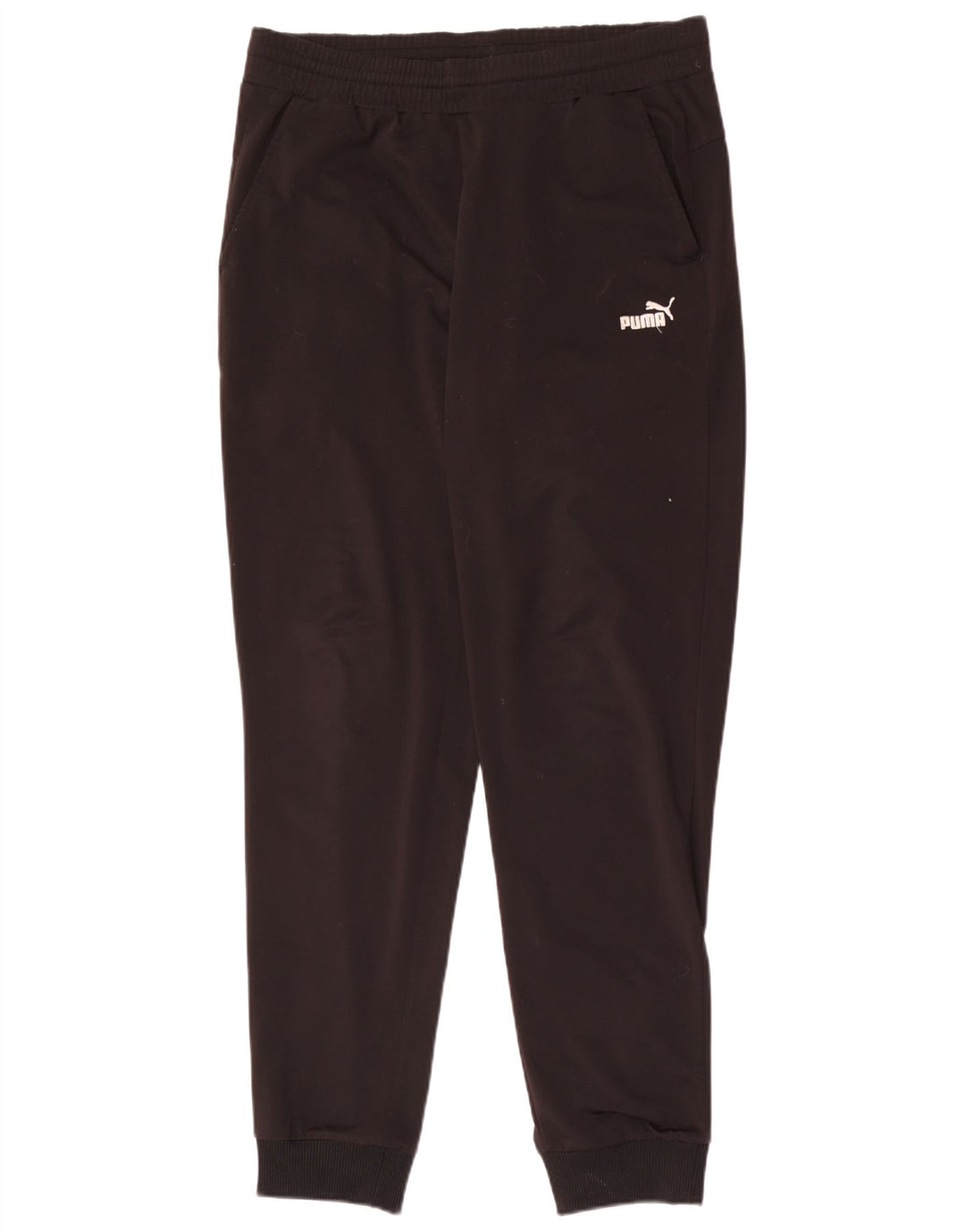 Puma Mens Tracksuit Trousers Joggers Medium  Black Polyester