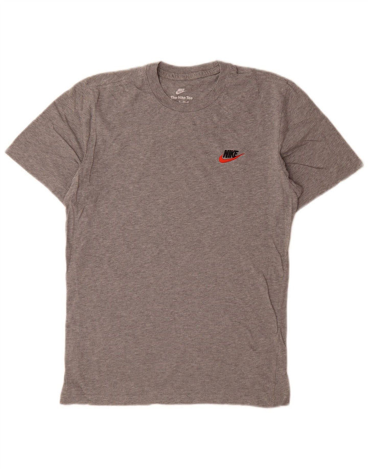 Nike Mens T-Shirt Top XS Grey Flecked Cotton