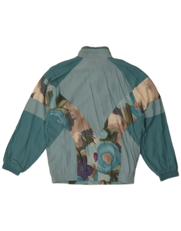 AUSTRALIAN L'ALPINA Mens Tracksuit Top Jacket IT 49 Medium Turquoise
