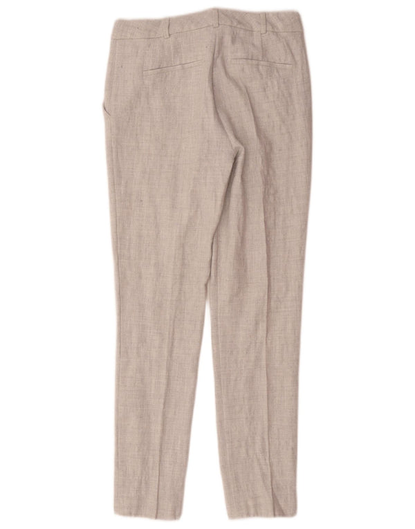 Hugo Boss Womens Slim Suit Trousers UK 8 Small W28 L29 Grey