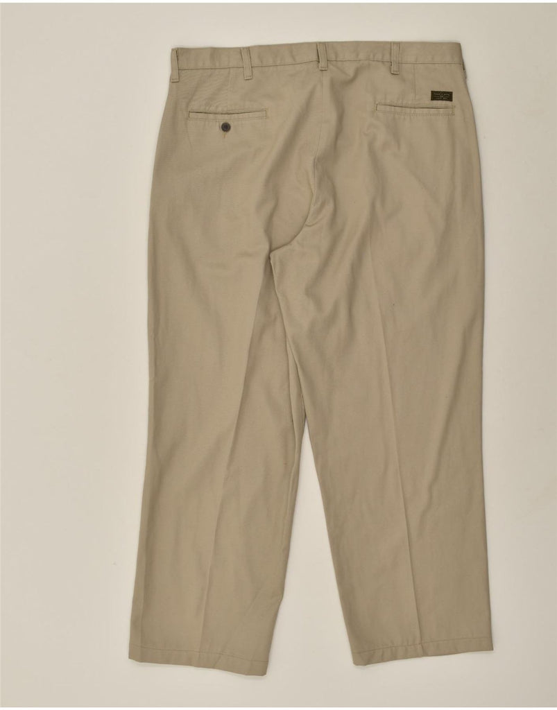 LEE Mens Straight Chino Trousers W40 L30  Beige Cotton | Vintage Lee | Thrift | Second-Hand Lee | Used Clothing | Messina Hembry 