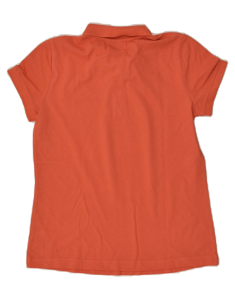 KAPPA Womens Polo Shirt UK 14 Medium Orange Cotton | Vintage Kappa | Thrift | Second-Hand Kappa | Used Clothing | Messina Hembry 