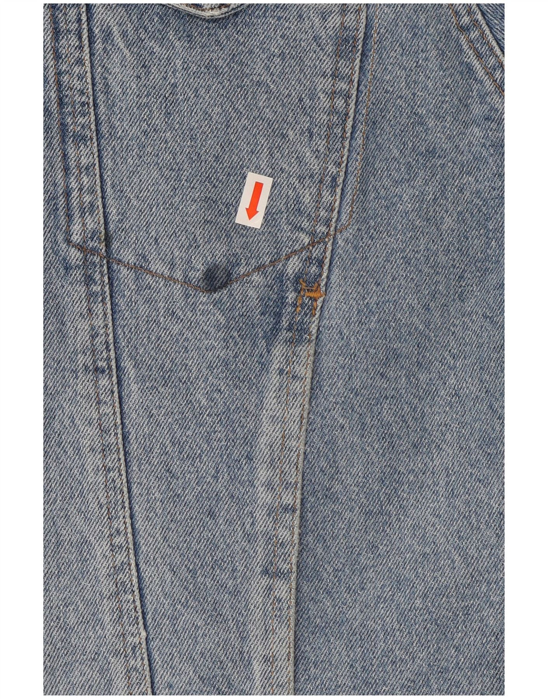 Rifle Mens Denim Jacket UK 36 Small Blue
