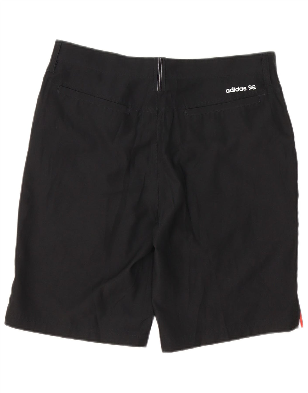 ADIDAS Mens Chino Shorts Medium W32  Black Cotton