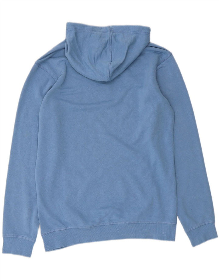 CARRERA Mens Graphic Hoodie Jumper Medium Blue Cotton Vintage Carrera and Second-Hand Carrera from Messina Hembry 