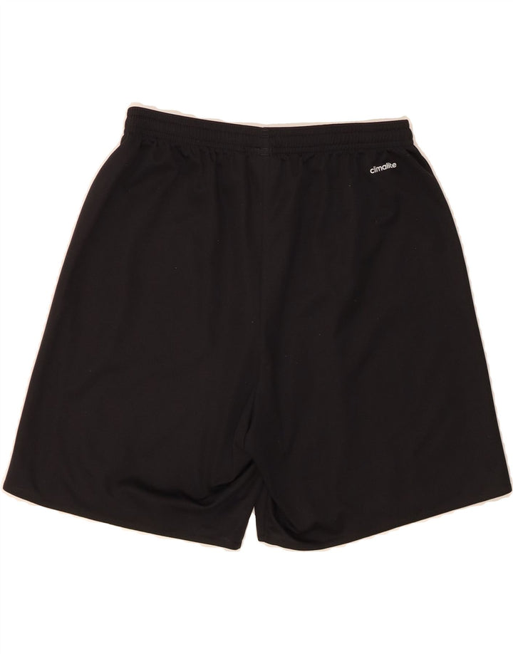ADIDAS Mens Climalite Sport Shorts Medium  Black Polyester Vintage Adidas and Second-Hand Adidas from Messina Hembry 