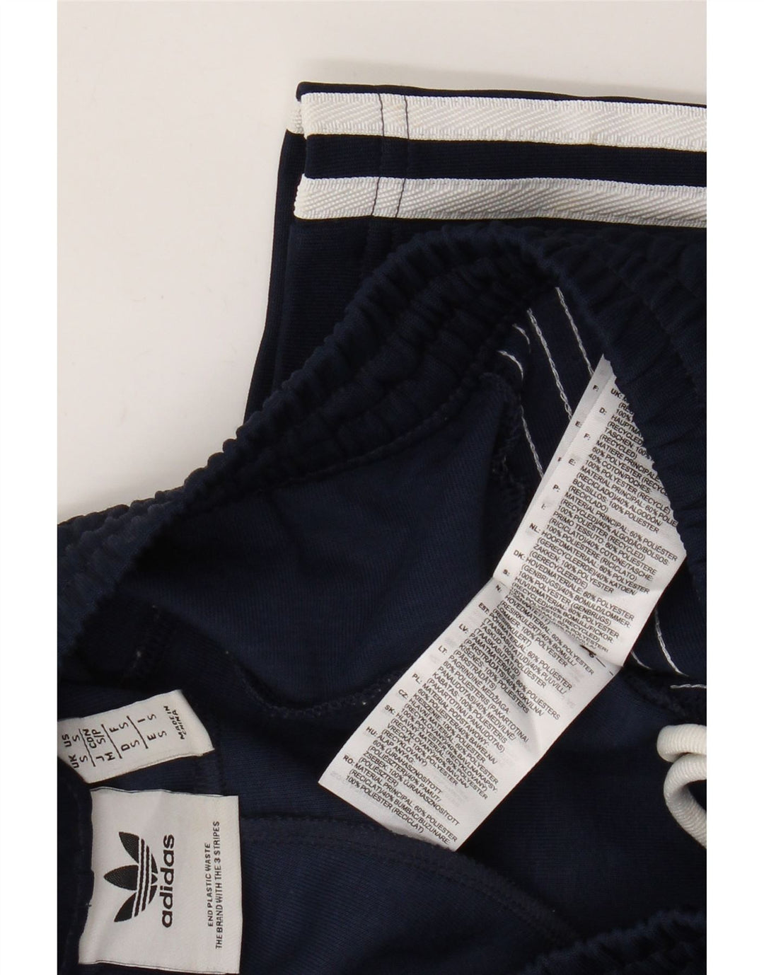 Adidas Mens Sport Shorts Small  Navy Blue Polyester