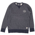 O'NEILL Mens Slim Fit Sweatshirt Jumper Medium Navy Blue Cotton