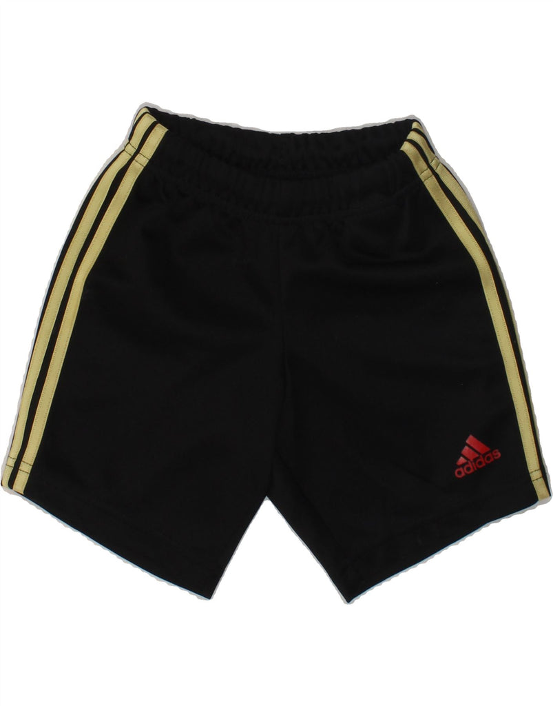 ADIDAS Boys Sport Shorts 2-3 Years Black Polyester | Vintage Adidas | Thrift | Second-Hand Adidas | Used Clothing | Messina Hembry 