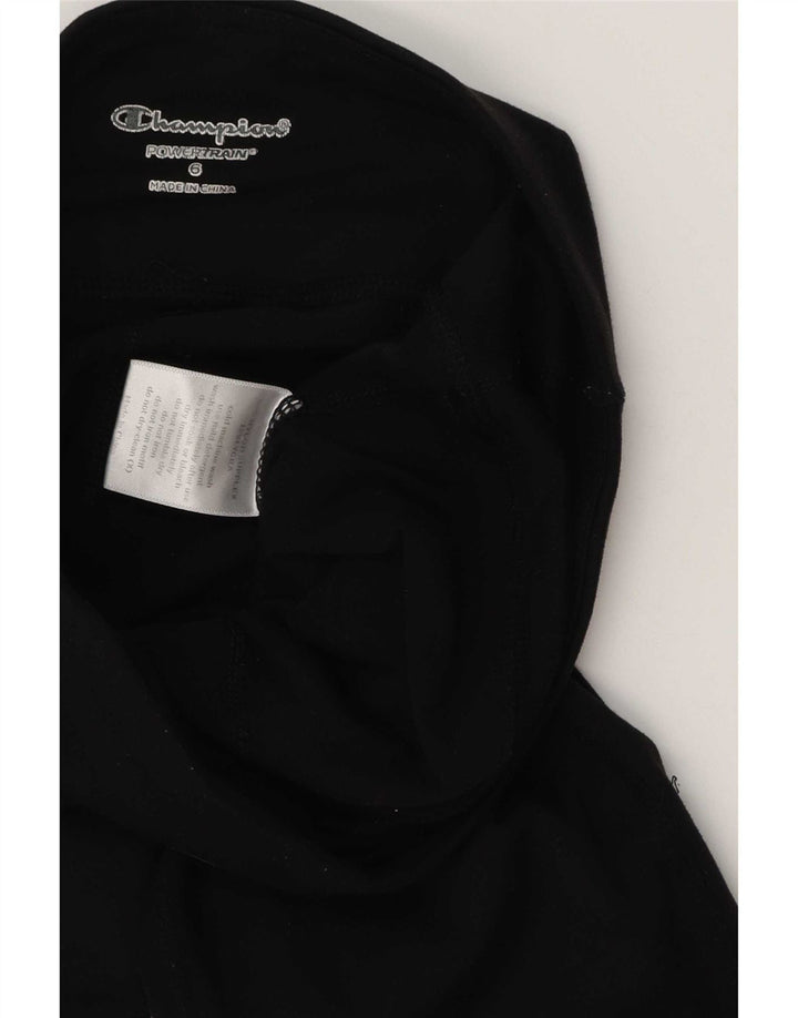 Champion Girls Leggings 5-6 Years  Black Nylon
