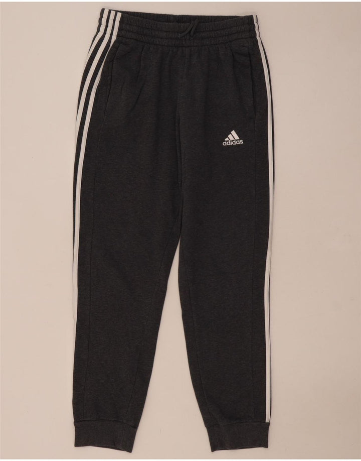 Adidas Mens Tracksuit Trousers Joggers Medium  Grey Cotton