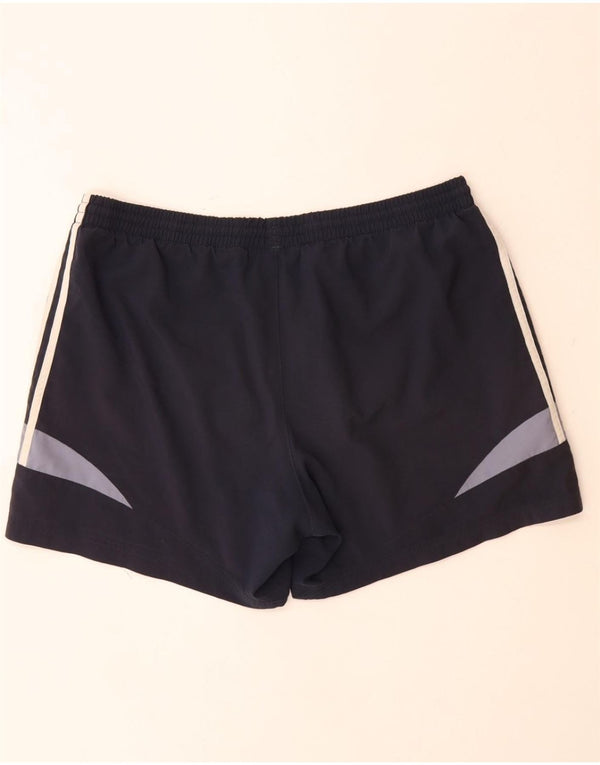ADIDAS Mens Clima 365 Sport Shorts XL  Navy Blue Colourblock Polyester