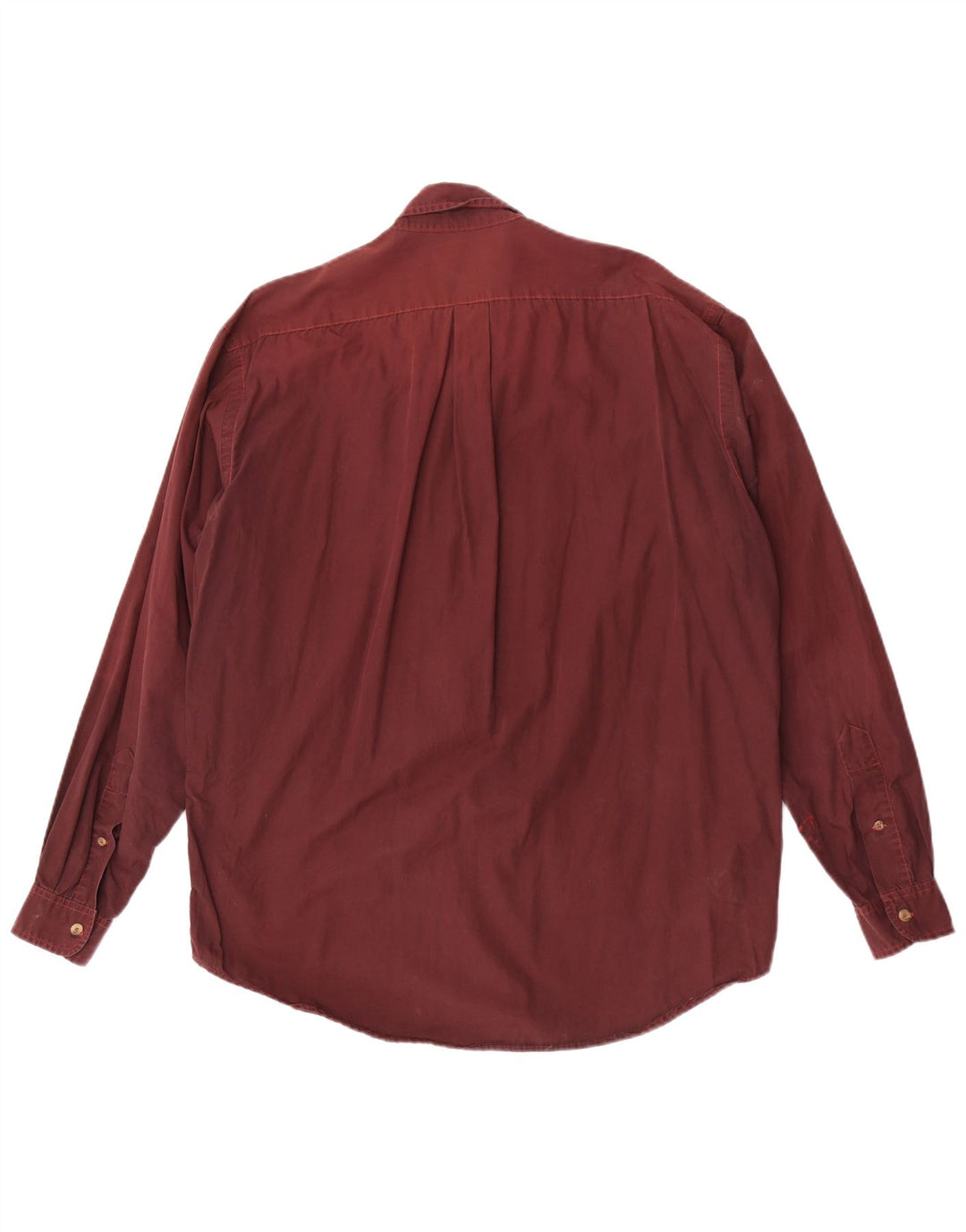Marlboro Classics Mens Shirt Large Maroon
