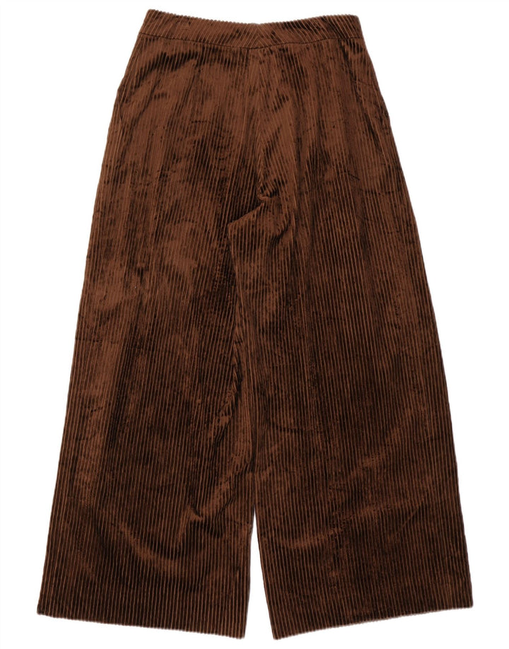 EMMA & GAIA Womens Corduroy 2 Piece Suit IT 44 Medium W28 L28 Brown