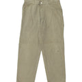 DIADORA Mens Straight Chino Trousers IT 52 XL W38 L29 Khaki Cotton | Vintage Diadora | Thrift | Second-Hand Diadora | Used Clothing | Messina Hembry 