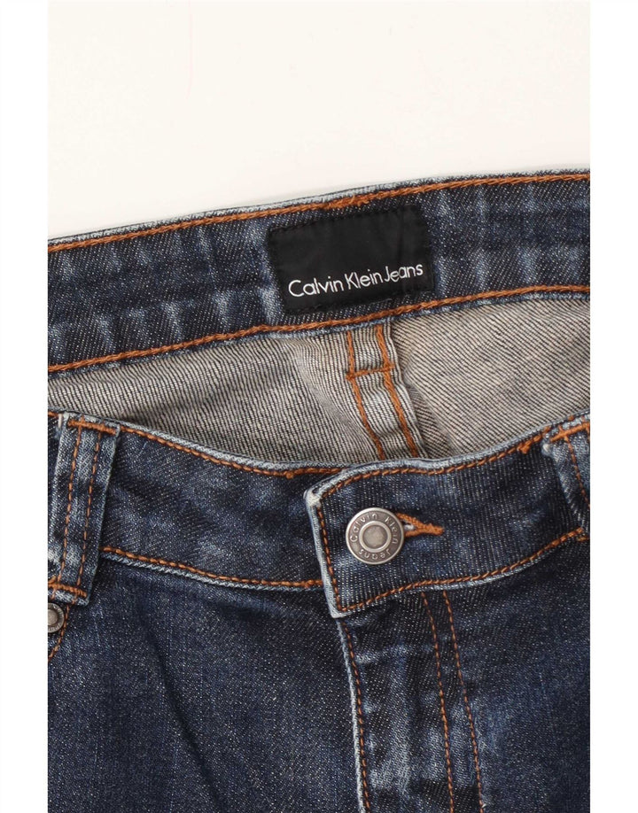 Calvin Klein Womens Slim Jeans W34 L30 Blue
