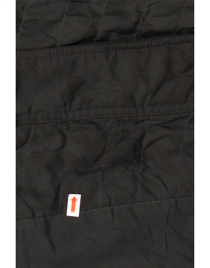 BRUNIK Womens Oversized Hooded Windbreaker Jacket IT 42 Medium Black