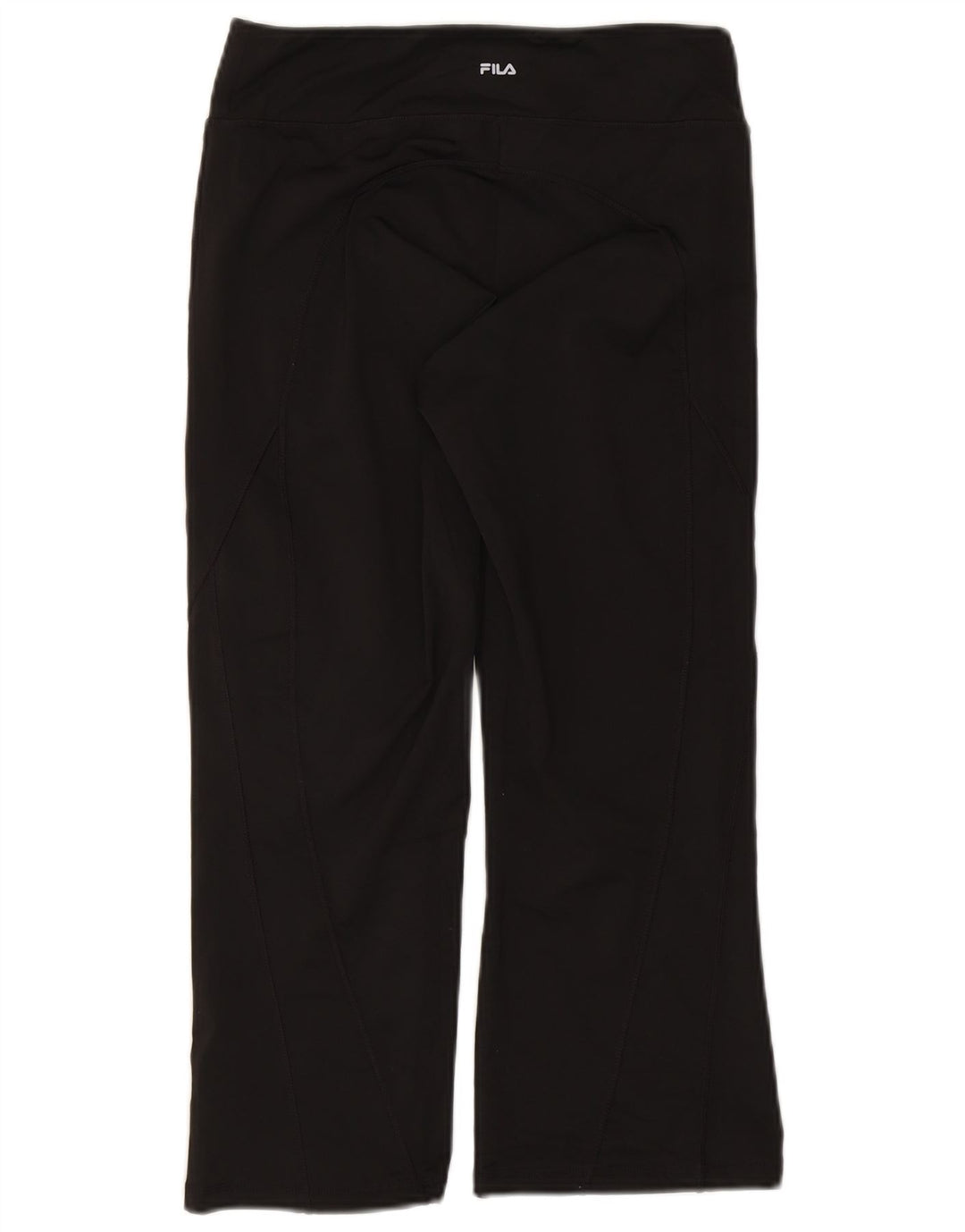 Fila Womens Tracksuit Trousers UK 12 Medium  Black Polyester