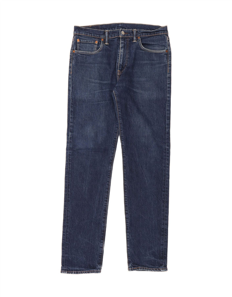 LEVI'S Mens 502 Tapered Jeans W33 L34 Blue Cotton Vintage Levi's and Second-Hand Levi's from Messina Hembry 