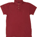 SCOUT Mens Polo Shirt Large Red Cotton Vintage Scout and Second-Hand Scout from Messina Hembry 