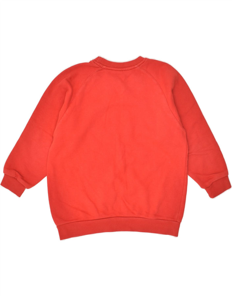 ADIDAS Boys Sweatshirt Jumper 7-8 Years Red Cotton | Vintage Adidas | Thrift | Second-Hand Adidas | Used Clothing | Messina Hembry 