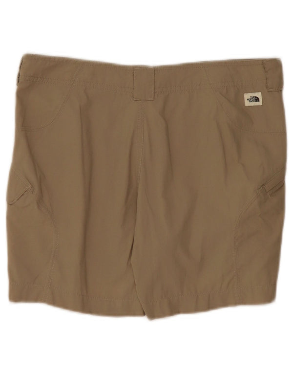 The North Face Womens Cargo Shorts W32 Large Khaki Nylon
