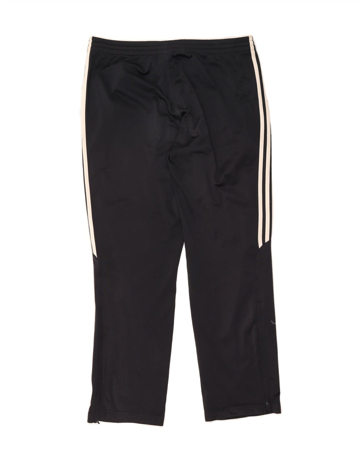 ADIDAS Mens Tracksuit Trousers UK 40/42 Medium Black Polyester Vintage Adidas and Second-Hand Adidas from Messina Hembry 