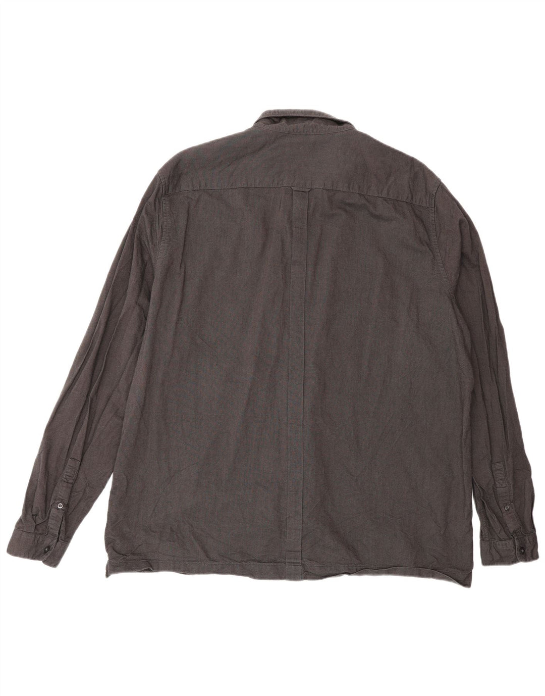 Fred Perry Mens Shirt 2XL Grey Cotton