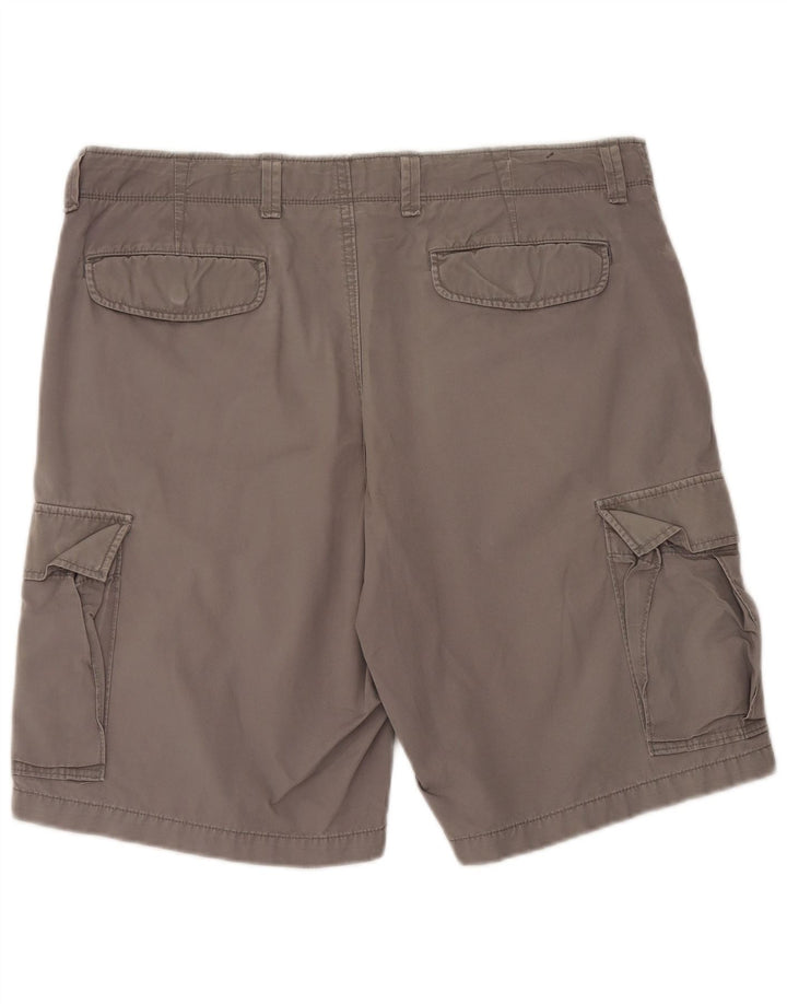 GAP Mens Cargo Shorts W36 Large Grey Cotton