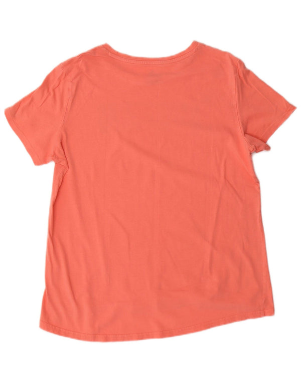 Puma Womens Graphic T-Shirt Top UK 16 Large Pink