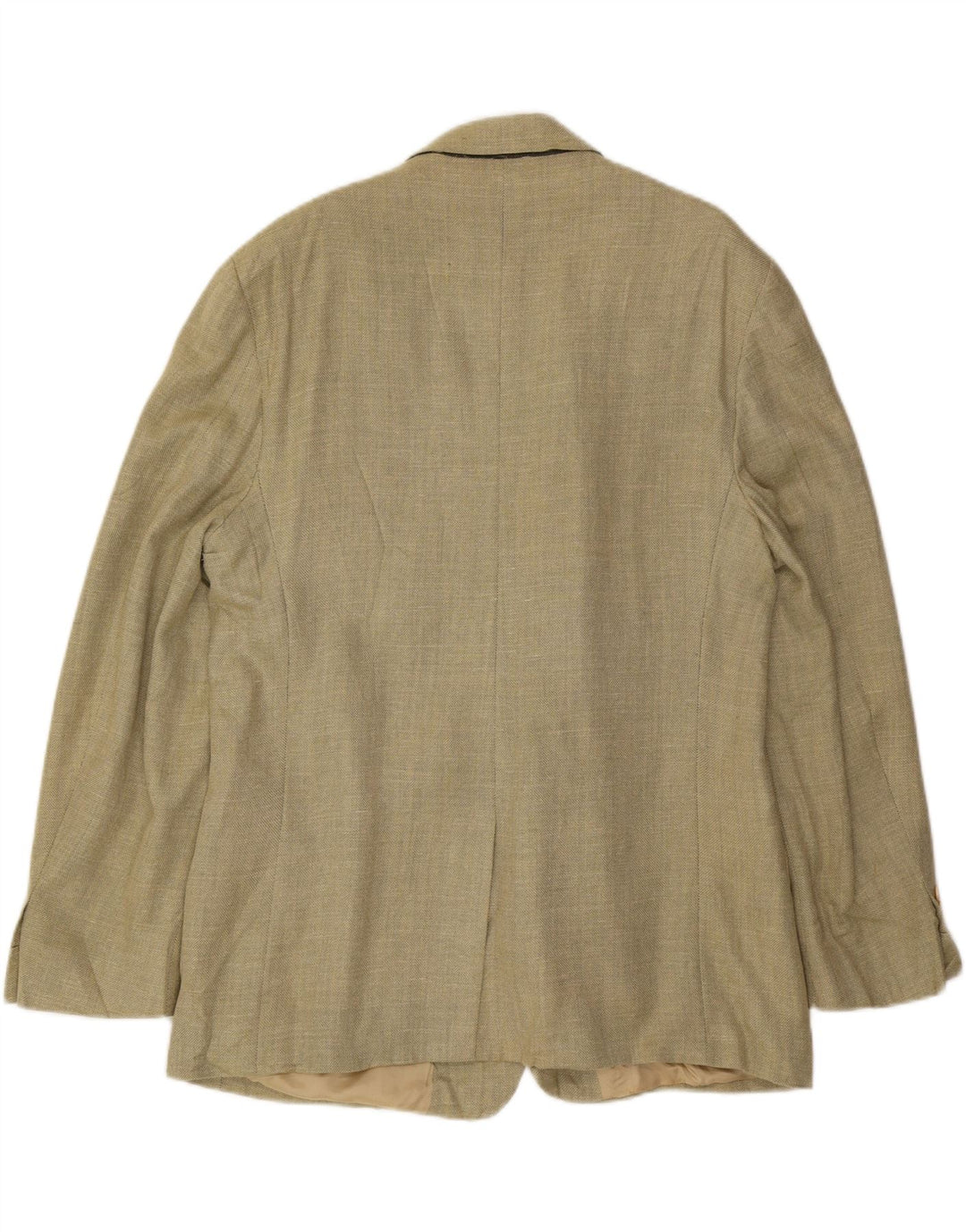 BROOKS BROTHERS Mens 2 Button Blazer Jacket IT 48 Medium Green Silk Vintage Brooks Brothers and Second-Hand Brooks Brothers from Messina Hembry 