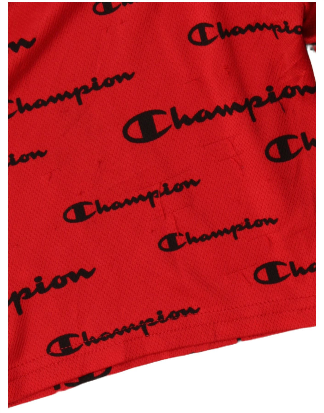 Champion Boys Graphic Sport Shorts 15-16 Years Red Polyester