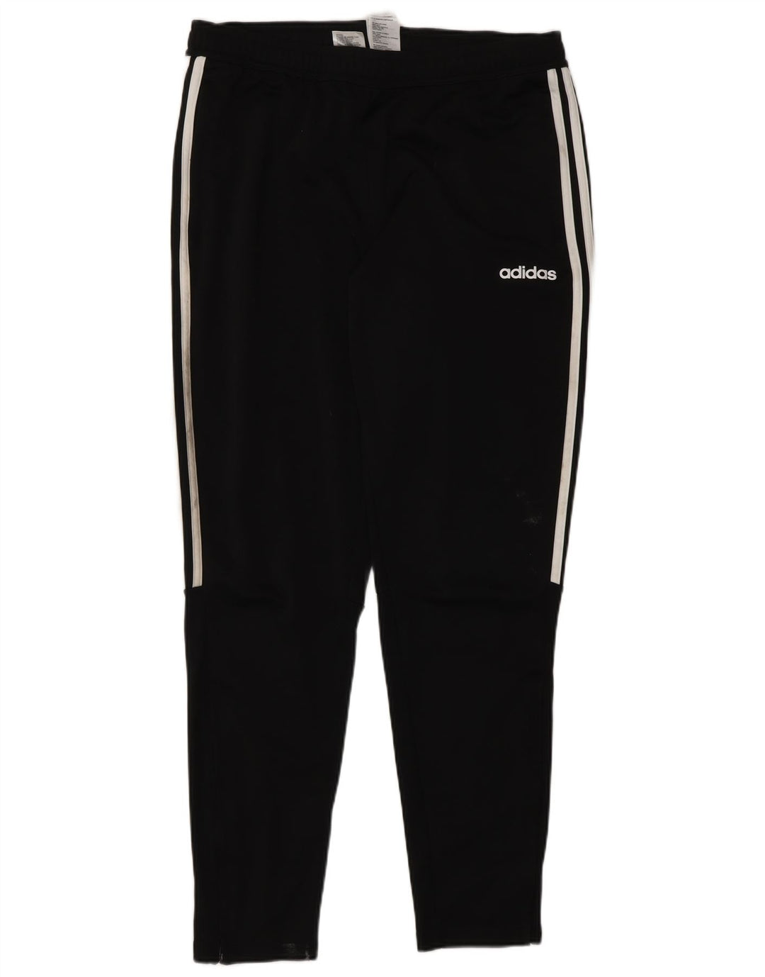 Adidas Mens Tracksuit Trousers Joggers Large Black Polyester