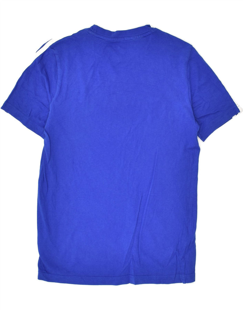 ADIDAS Boys T-Shirt Top 11-12 Years Blue Cotton | Vintage Adidas | Thrift | Second-Hand Adidas | Used Clothing | Messina Hembry 