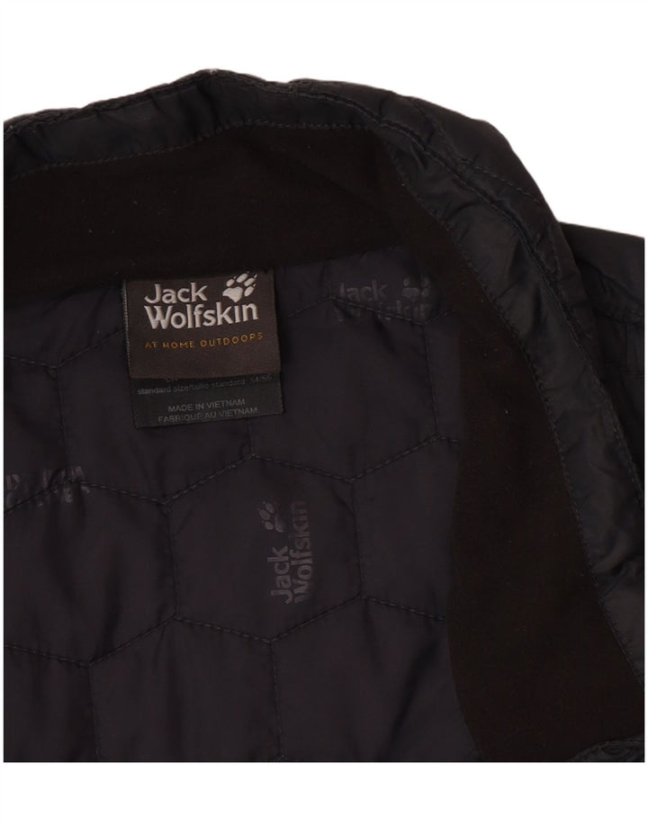 Jack Wolfskin Mens Liner Quilted Jacket UK 44/46 XL Grey Colourblock