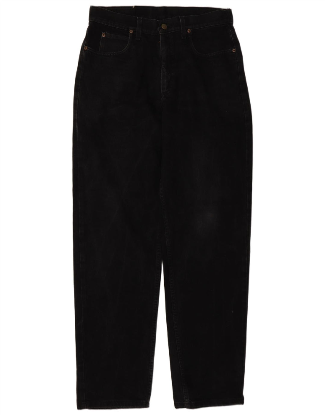 Lee Mens Tapered Jeans W32 L34 Black Cotton