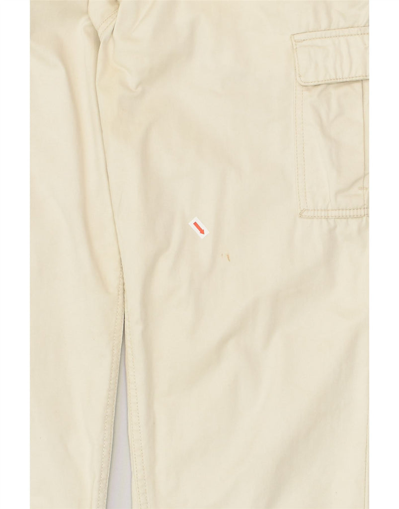 PULL & BEAR Womens Stretch Slim Cargo Trousers W32 L30 Beige Cotton | Vintage Pull & Bear | Thrift | Second-Hand Pull & Bear | Used Clothing | Messina Hembry 