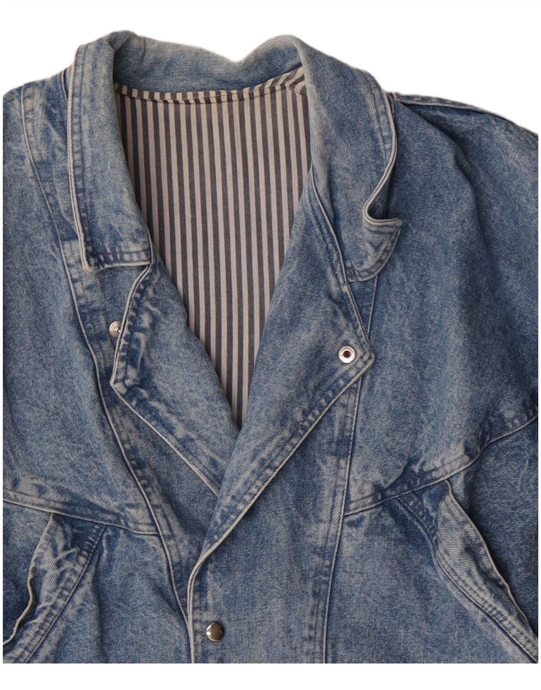 Vintage Mens Denim Jacket UK 42 XL Blue