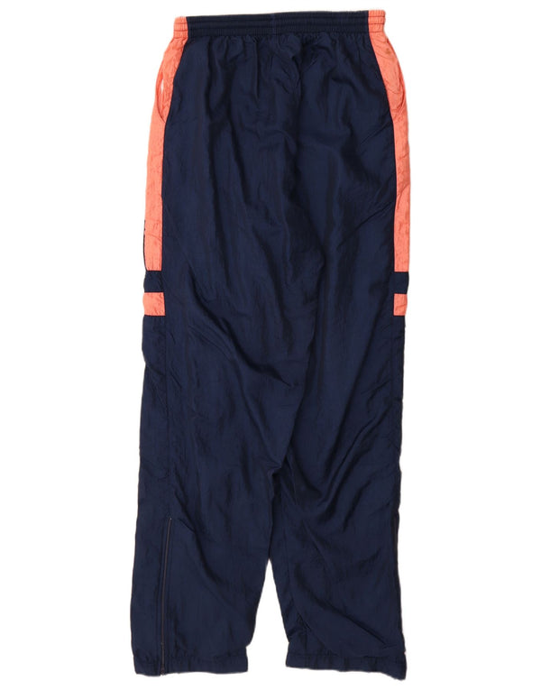 Arena Womens Graphic Tracksuit Trousers UK 14 Medium Navy Blue Colourblock