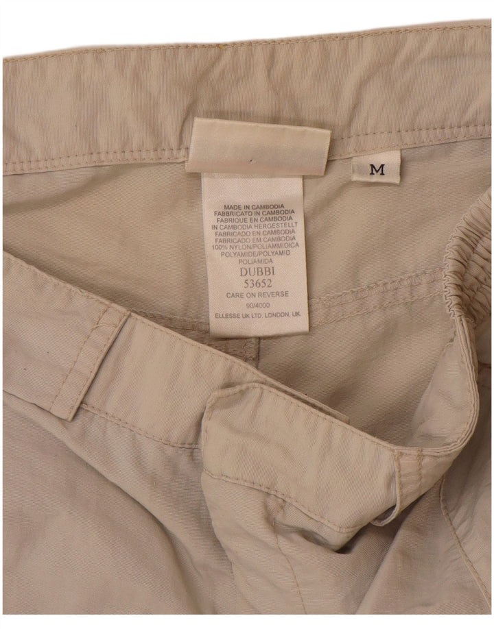 Ellesse Mens Straight Cargo Trousers Medium W30 L30 Beige Polyamide