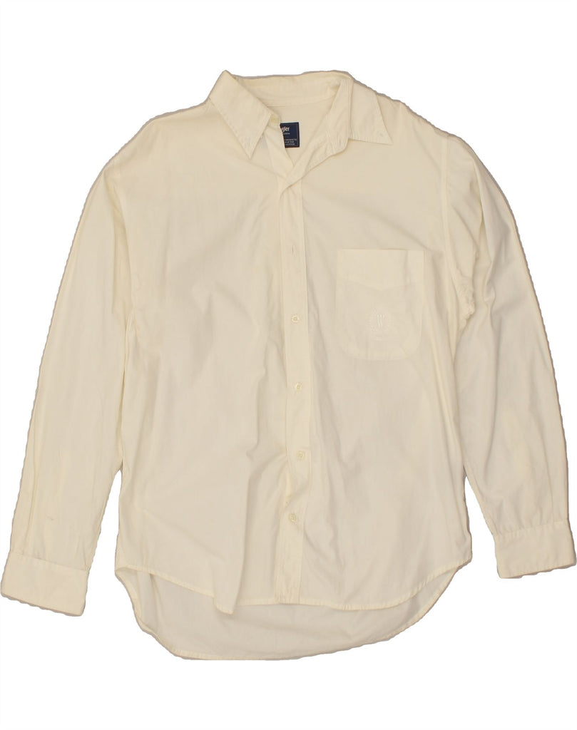 WRANGLER Mens Shirt Medium White Cotton Vintage Wrangler and Second-Hand Wrangler from Messina Hembry 