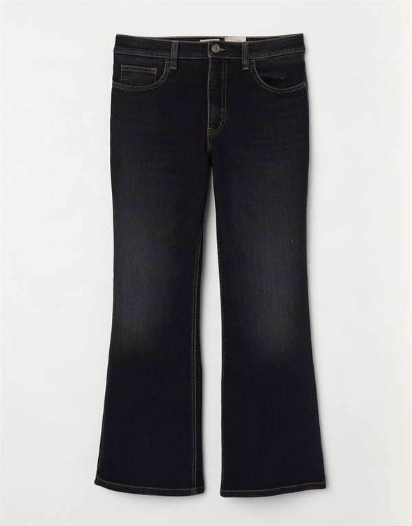 Betty Barclay Mens Bootcut Jeans W31 L30 Navy Blue Cotton