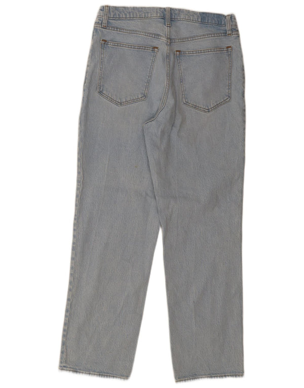 ABERCROMBIE & FITCH Womens Straight Jeans US 10 Large W30 L29 Blue