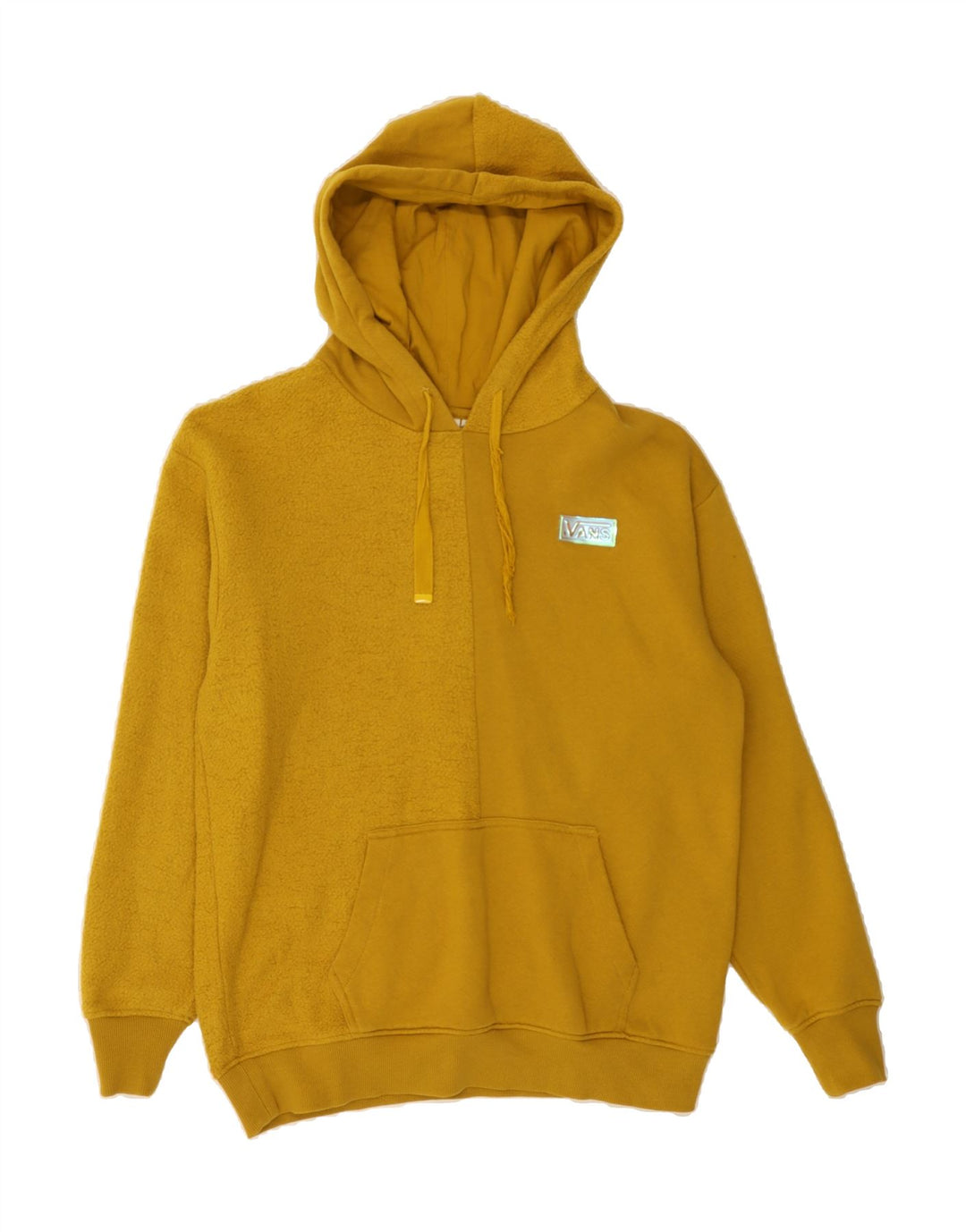 VANS Mens Hoodie Jumper XS Yellow Cotton Vintage Vans and Second-Hand Vans from Messina Hembry 