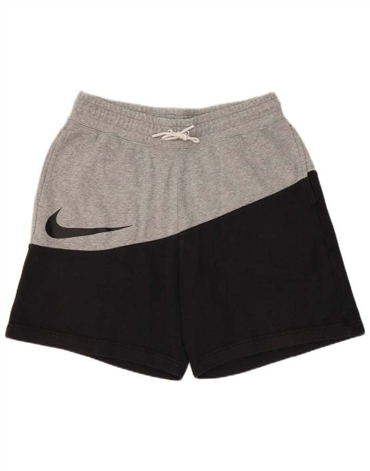 Nike Mens Sport Shorts Large  Black Colourblock Cotton