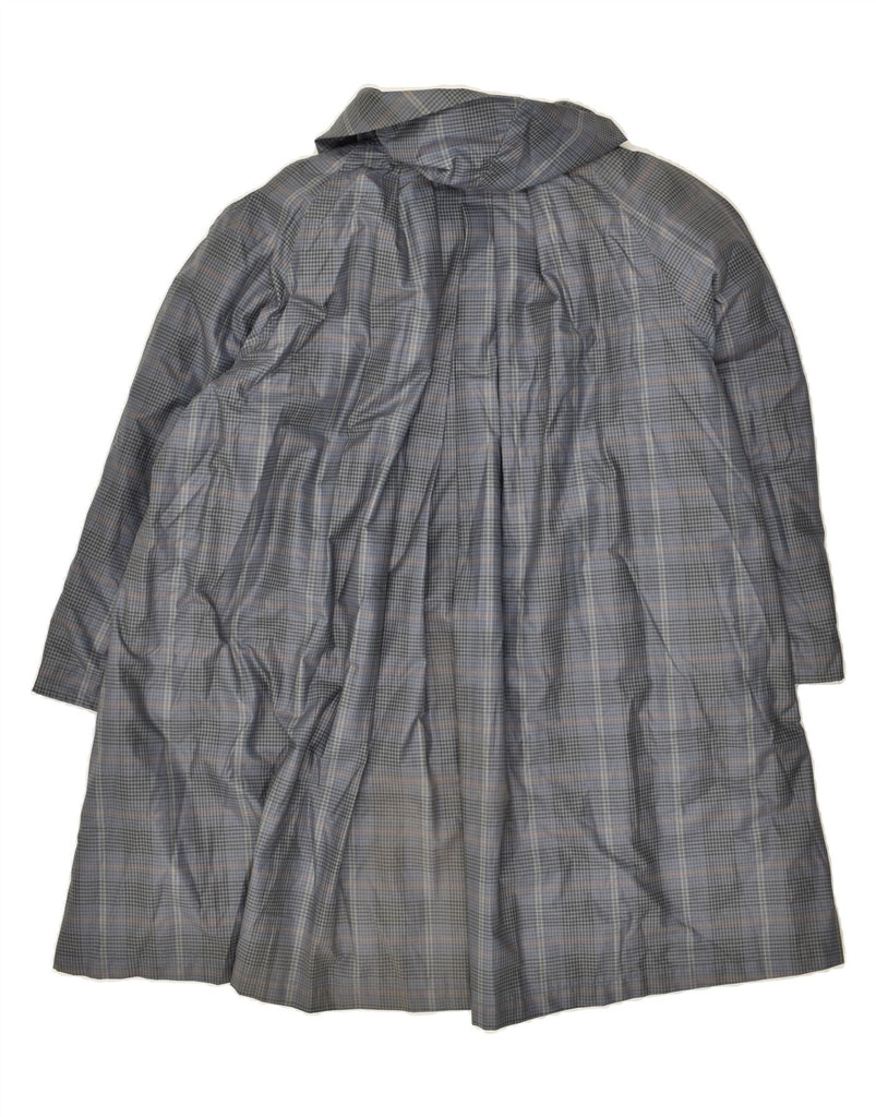 VINTAGE Womens Overcoat UK 16 Large Grey Check Vintage Vintage and Second-Hand Vintage from Messina Hembry 