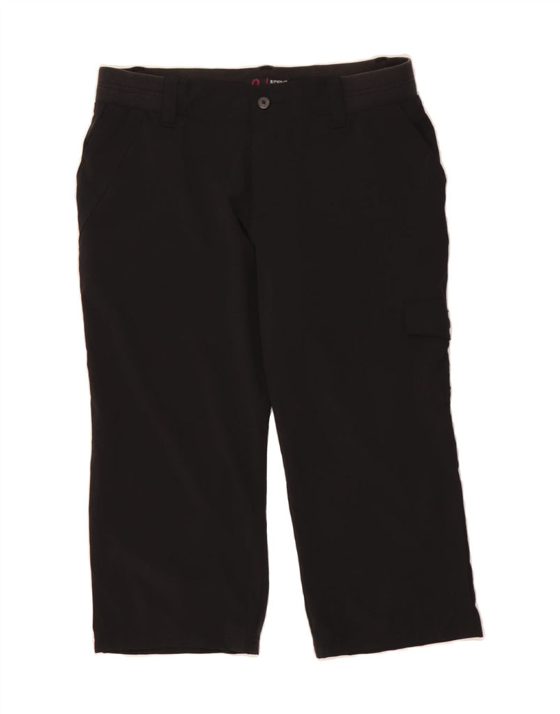 LEE Womens Riders Straight Capri Trousers US 12 Large W34 L20 Black Vintage Lee and Second-Hand Lee from Messina Hembry 